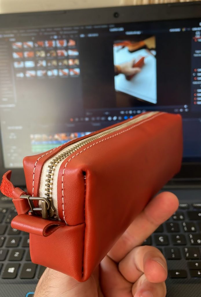 DIY: Estojo de Couro