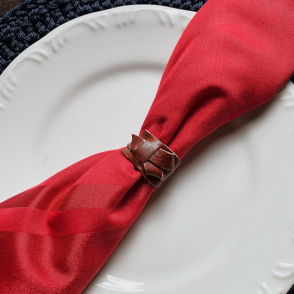 DIY – Porta Guardanapo de Couro